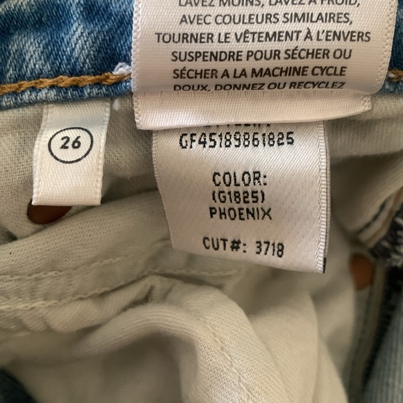 GRLFRND Karolina High Rise Straight Crop in Phoenix Size 26 - Picture 8 of 9